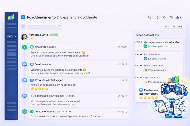 Pós-venda + NPS automático
